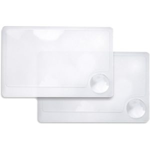 Carson Credit Card Size Magnifier – 2 Pack product photo