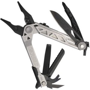 Gerber Center-Drive Plus multi-tool with bits and tan sheath
