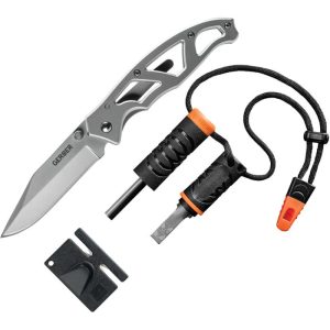 Gerber Paraframe Combo – Knife, Fire Starter & Sharpener product photo